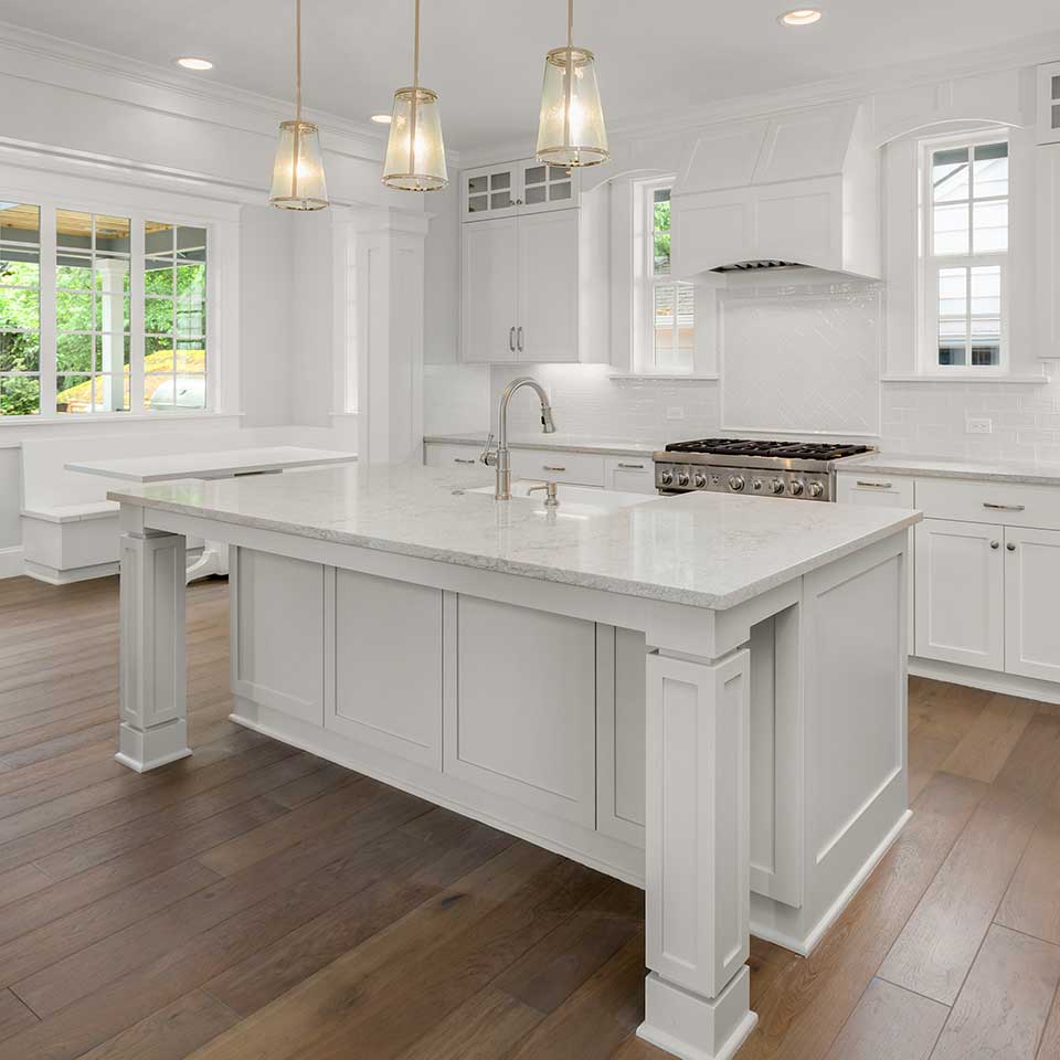 Single Family Home Construction Flooring